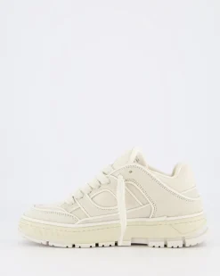 Dames Area Lo Piping Sneaker Beige