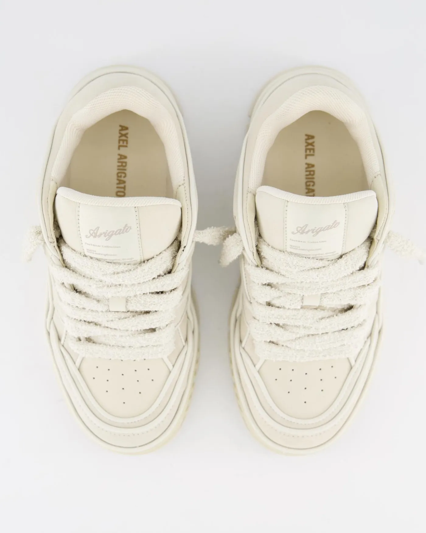 Dames Area Lo Piping Sneaker Beige