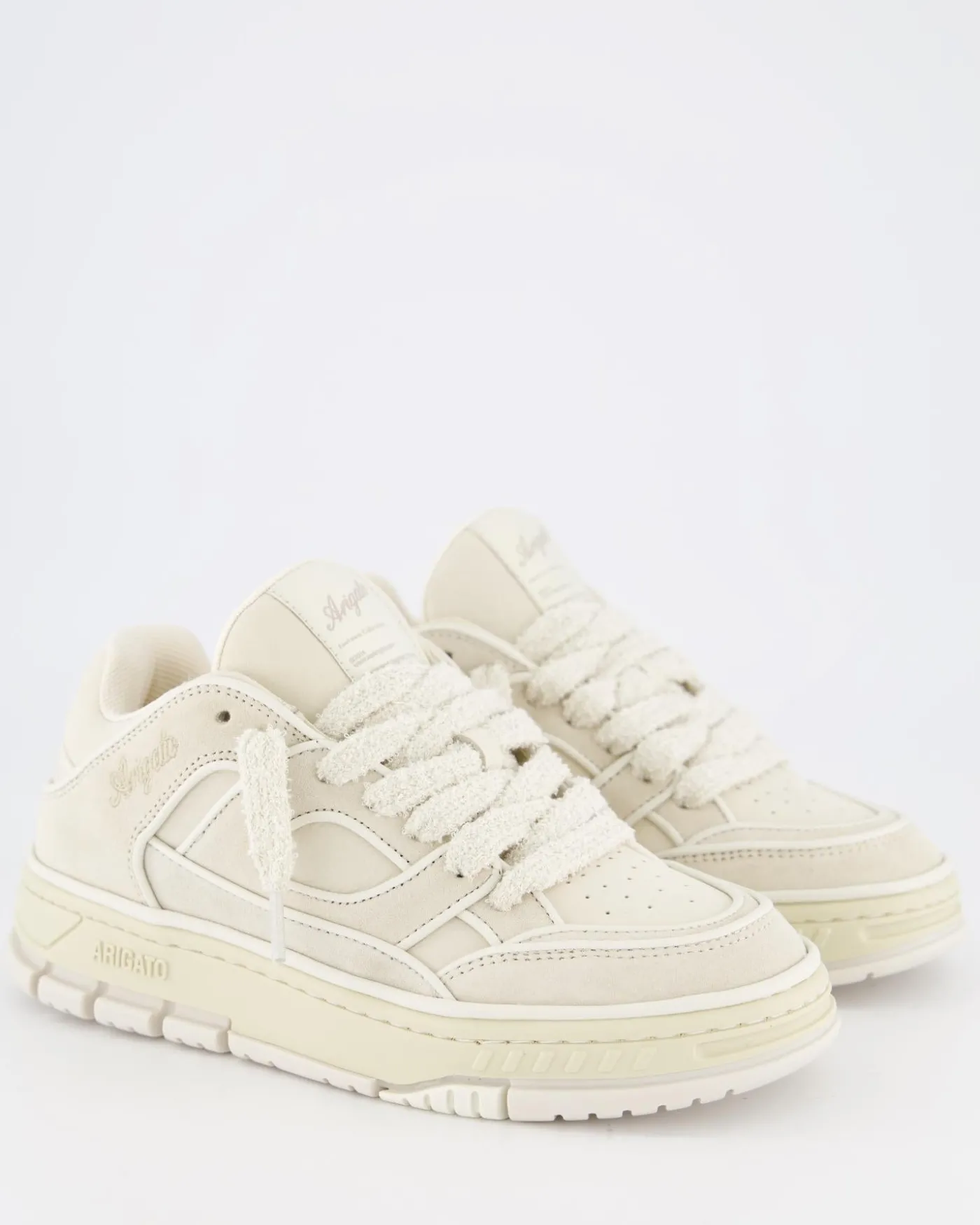 Dames Area Lo Piping Sneaker Beige