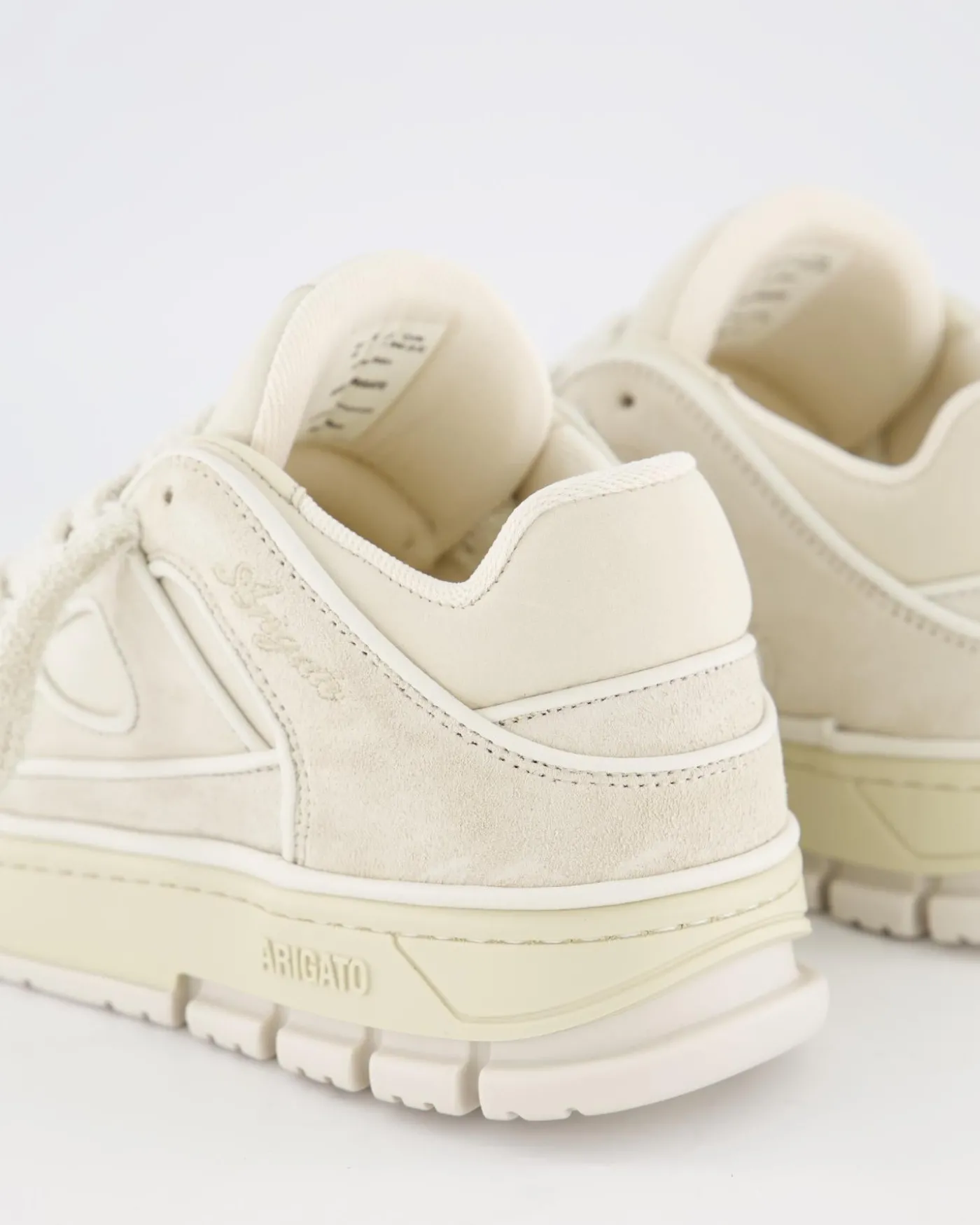 Dames Area Lo Piping Sneaker Beige