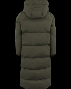 Dames Aurora Parka Dark Green