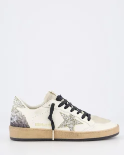 Dames Ball Star Sneaker Wit/Glitter