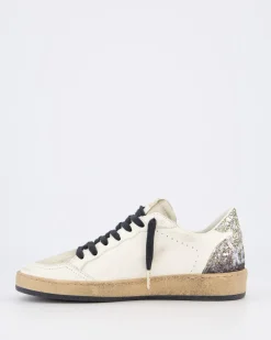 Dames Ball Star Sneaker Wit/Glitter