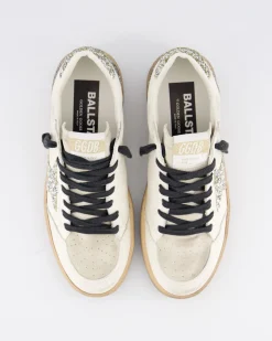 Dames Ball Star Sneaker Wit/Glitter