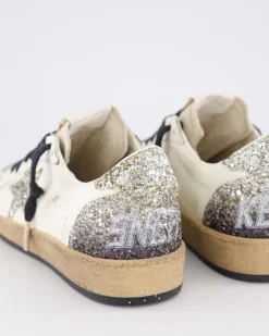 Dames Ball Star Sneaker Wit/Glitter