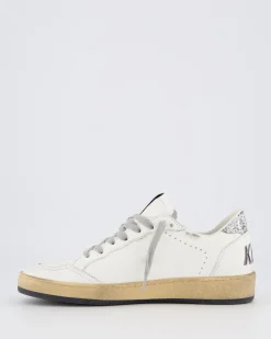 Dames Ballstar Sneaker Wit/Glitter
