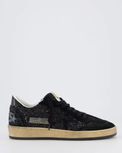 Dames Ballstar Sneaker Zwart/Glitter