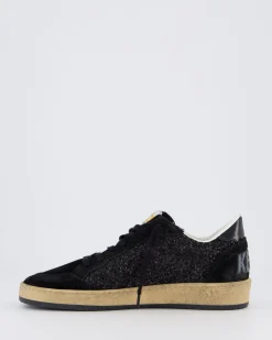 Dames Ballstar Sneaker Zwart/Glitter