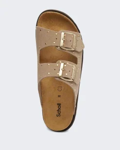 Dames Beatriz Slipper Dark Beige