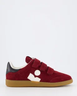 Dames Beth Sneaker Suede Rood