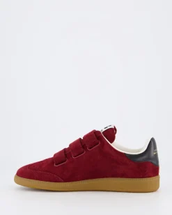 Dames Beth Sneaker Suede Rood