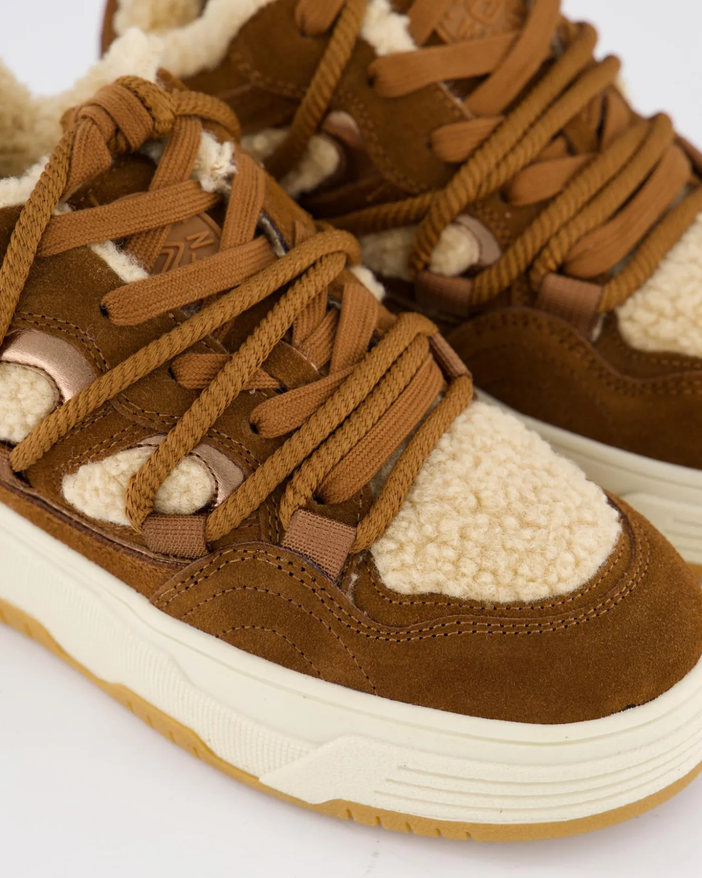 Dames Boomer-F Sneaker Bruin