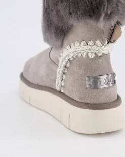 Dames Bounce Boot Shearling Grijs