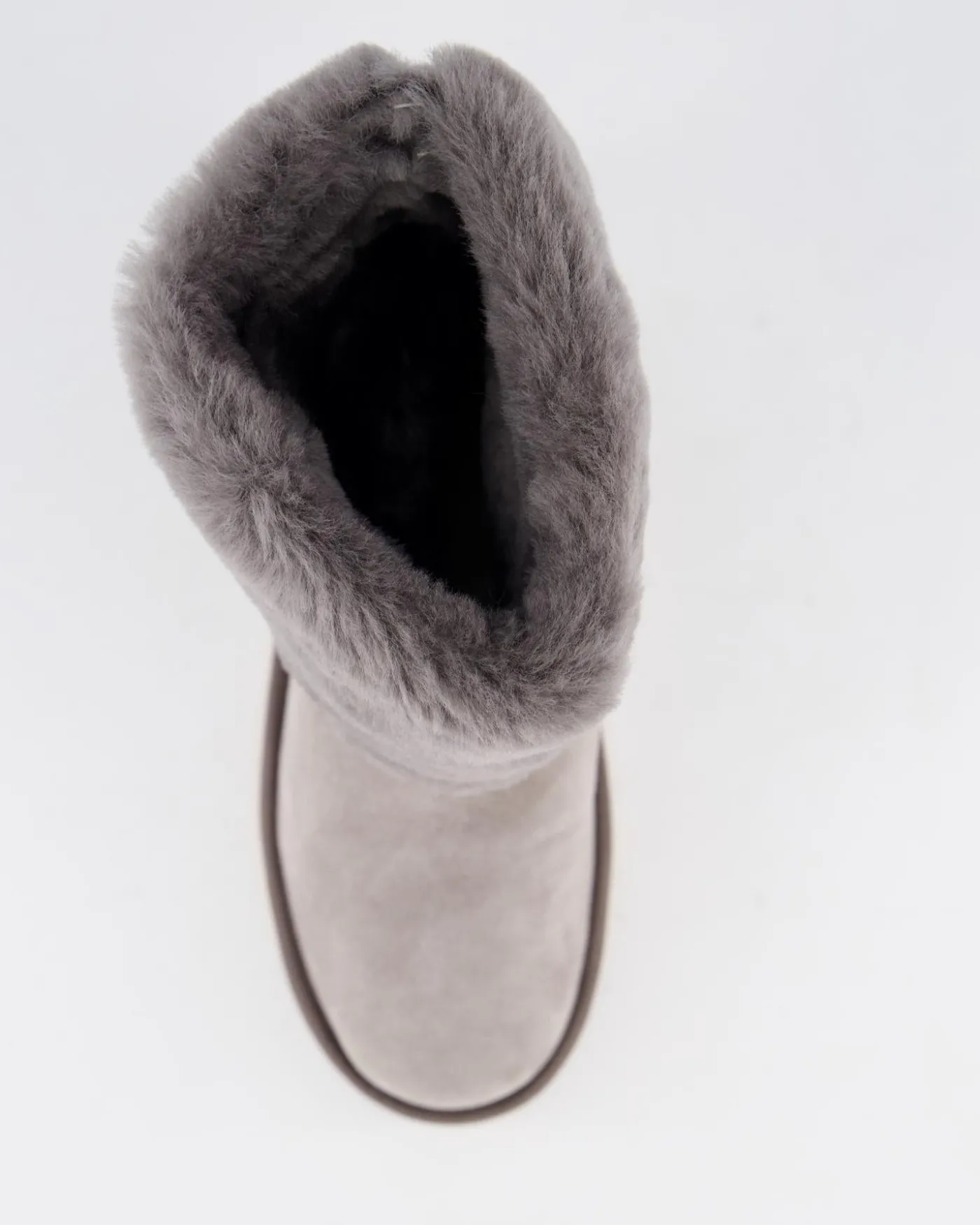 Dames Bounce Boot Shearling Grijs
