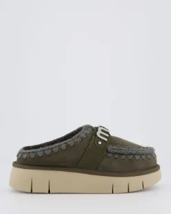 Dames Bounce Clog Black Olive