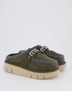 Dames Bounce Clog Black Olive