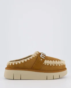 Dames Bounce Clog Cognac