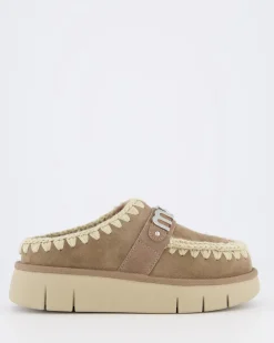 Dames Bounce Clog Logo Elephant Grey