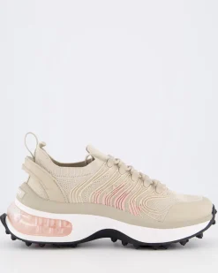 Dames Bubble Sneaker Beige/Roze