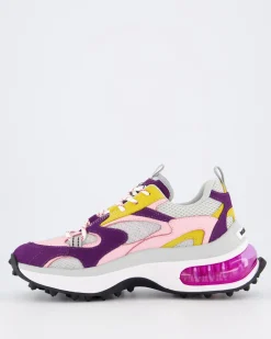 Dames Bubble Sneaker Paars/Multi