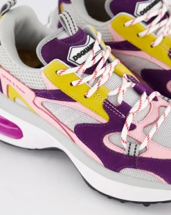 Dames Bubble Sneaker Paars/Multi