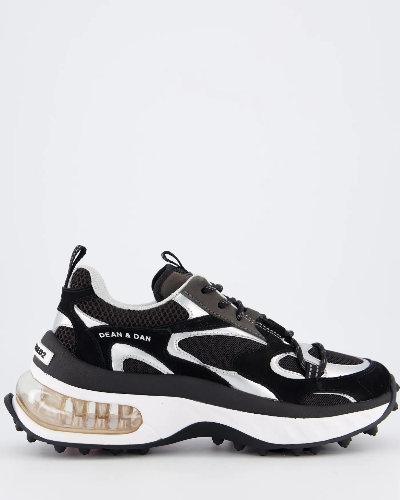 Dames Bubble Sneaker Zwart/Wit