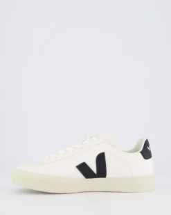 Dames Campo Sneaker Leer Wit/Zwart