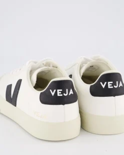 Dames Campo Sneaker Leer Wit/Zwart