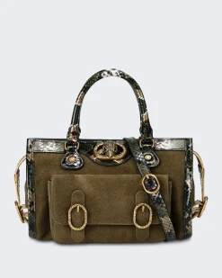 Dames Chelsea Satchel Groen