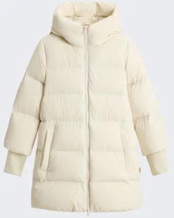 Dames Cloud Madison Coat Wit