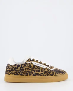 Dames CPH90 Leopard Sneaker Bruin