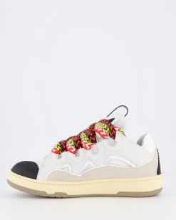 Dames Curb Sneakers Wit/Multi