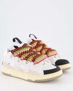 Dames Curb Sneakers Wit/Multi