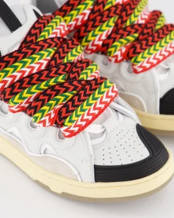 Dames Curb Sneakers Wit/Multi