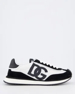 Dames Cushion Sneaker Wit/Zwart