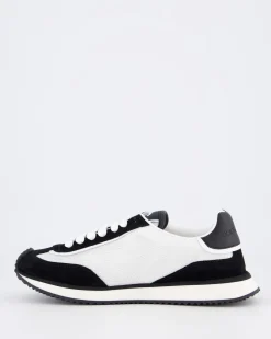 Dames Cushion Sneaker Wit/Zwart