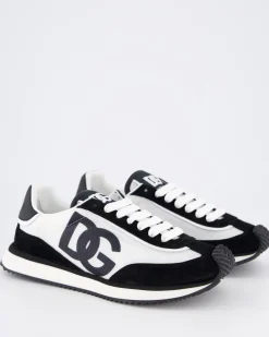 Dames Cushion Sneaker Wit/Zwart