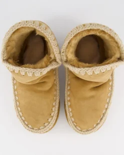 Dames Eskimo 18 Suede Boots Tobacco