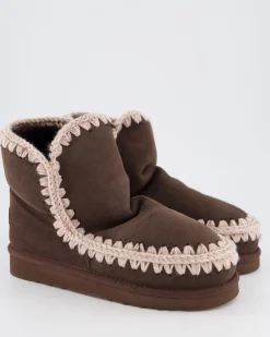 Dames Eskimo 18 Suede boots Mocha