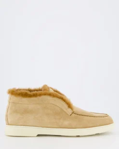 Dames Fortune Fur Loafer Beige