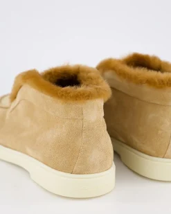 Dames Fortune Fur Loafer Beige