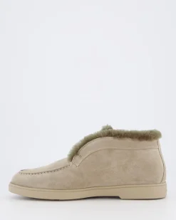 Dames Fortune Fur Loafer Bruin