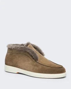 Dames Fortune Fur Loafer Bruin
