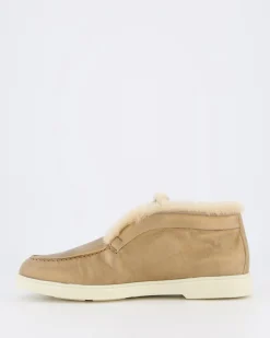 Dames Fortune Fur Loafer Metallic