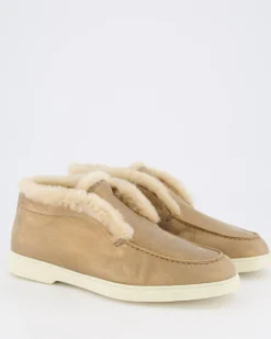 Dames Fortune Fur Loafer Metallic