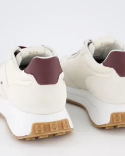 Dames H641 Sneaker Wit/Bordo