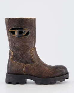 Dames Hammer Biker Boot Bruin