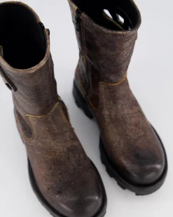 Dames Hammer Biker Boot Bruin