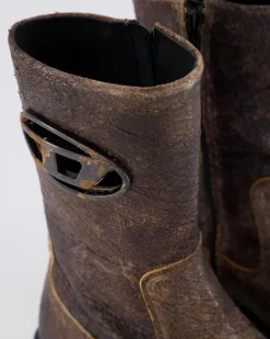 Dames Hammer Biker Boot Bruin