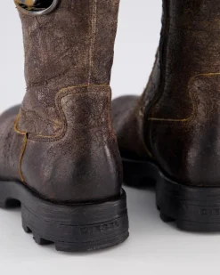 Dames Hammer Biker Boot Bruin
